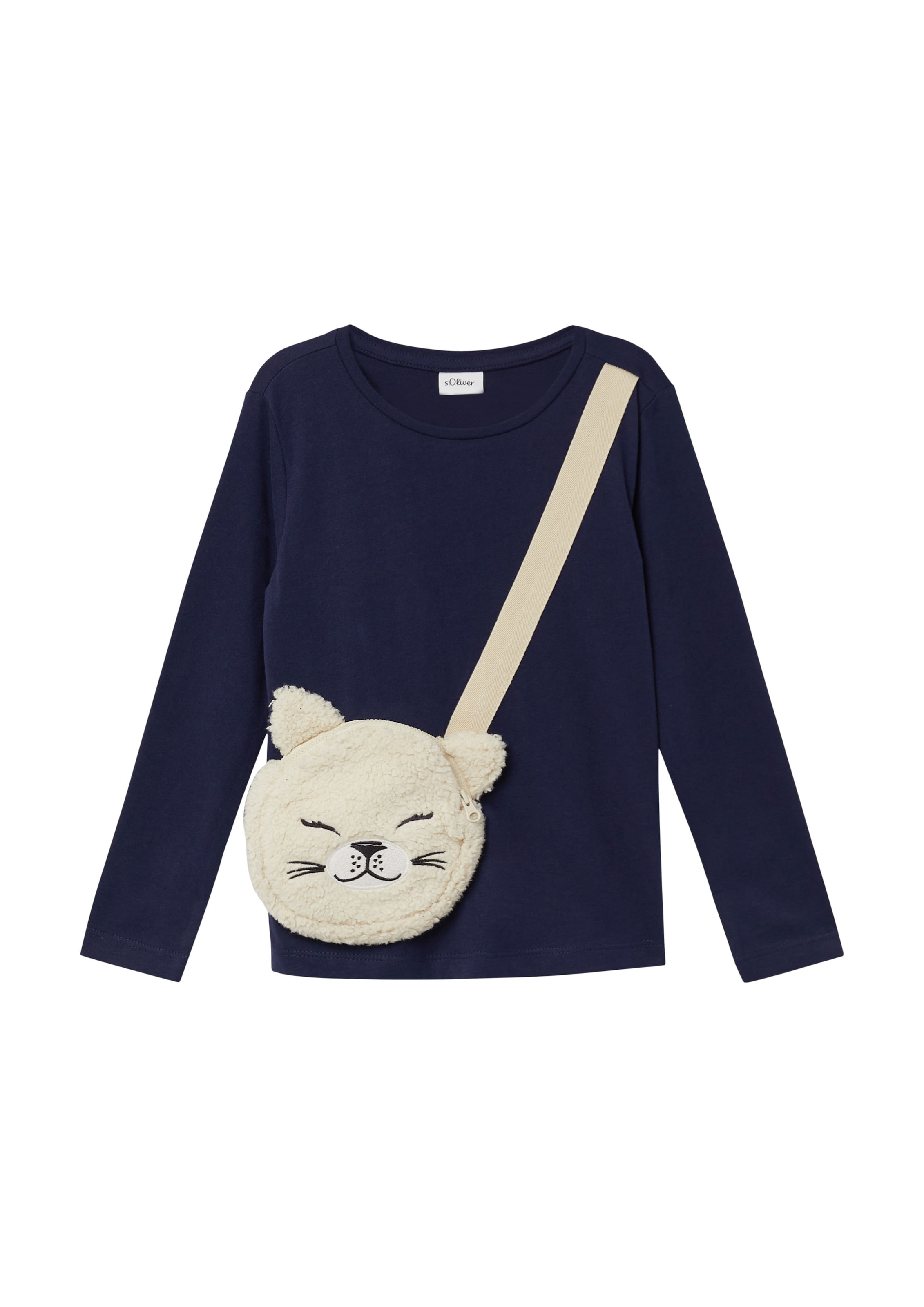 s.Oliver Shirt in Blau: Vorderseite