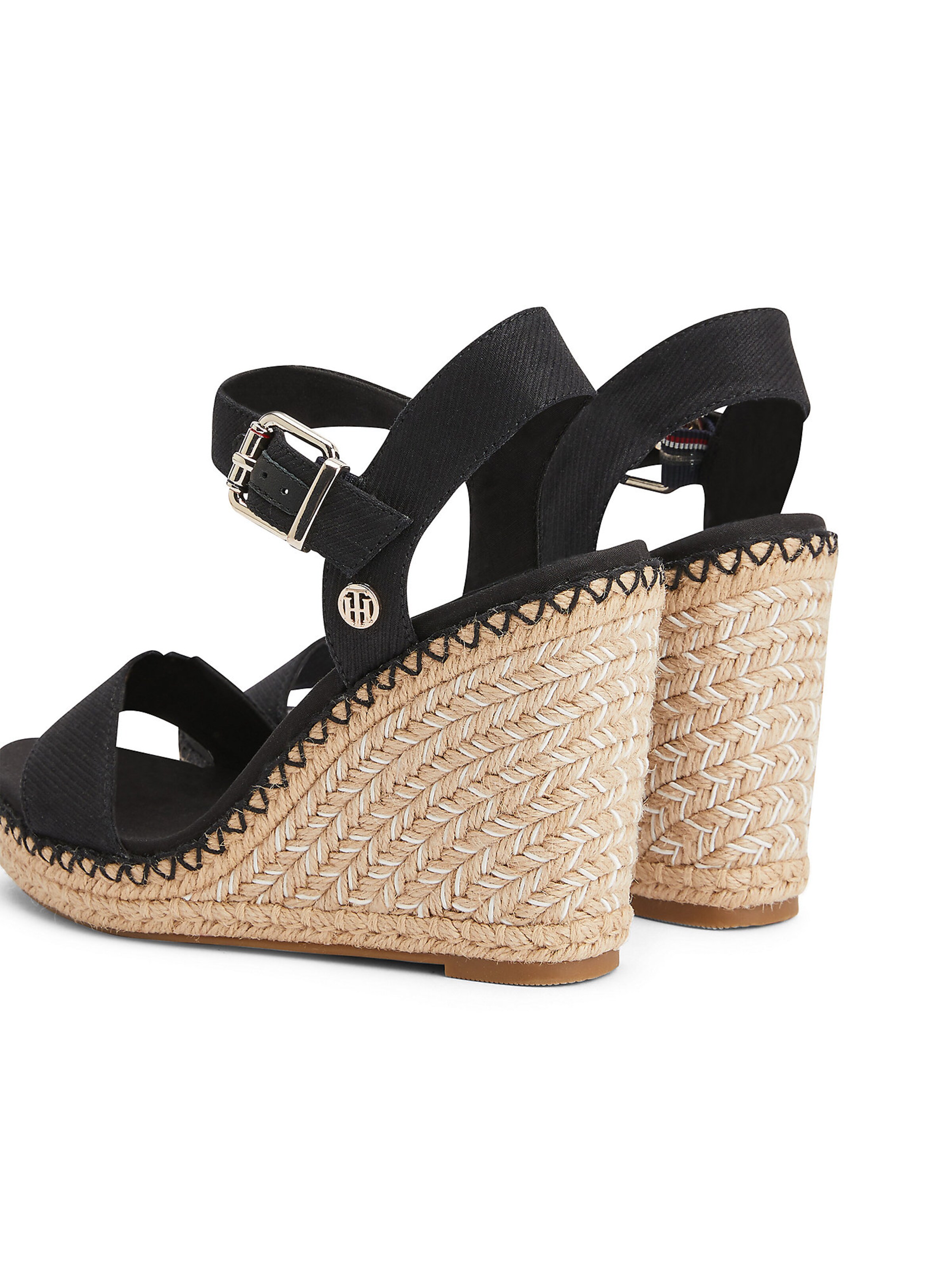 Frauen Sandalen TOMMY HILFIGER Sandale in Schwarz - CZ62977 Frauen Sandalen TOMMY HILFIGER Sandale in Schwarz - CZ62977