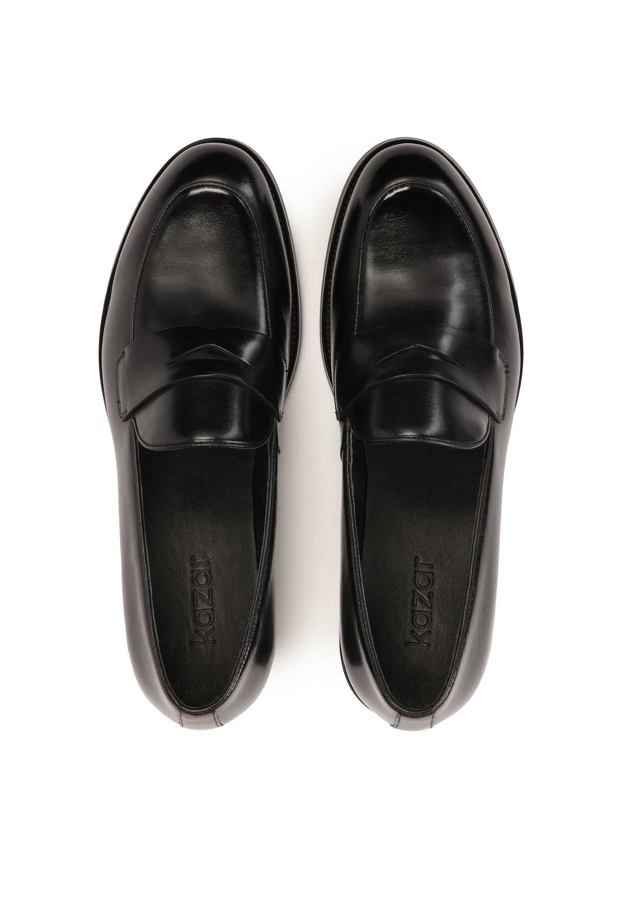 Kazar Classic Flats in Black