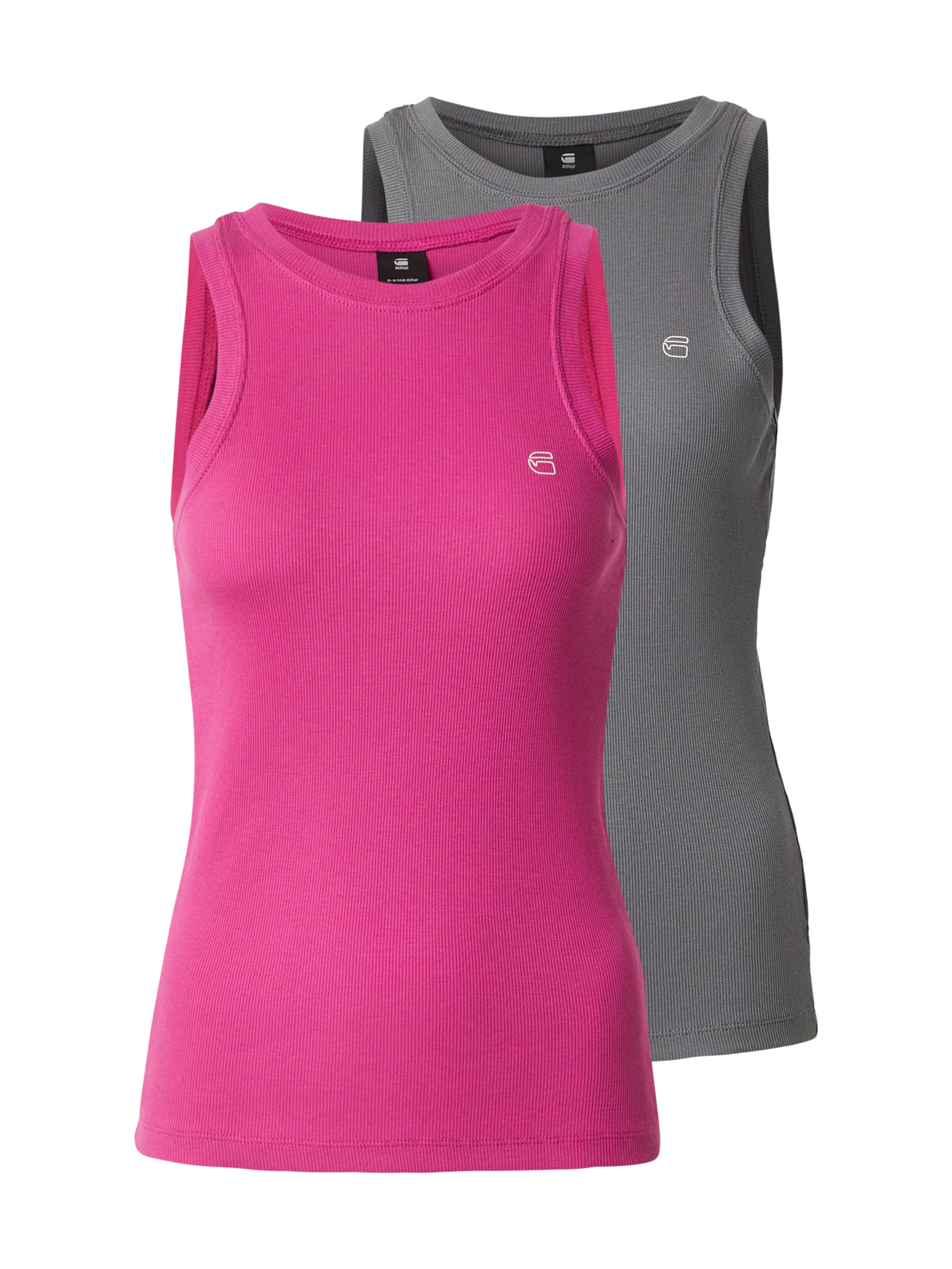 G-STAR Top in Grau: Vorderseite