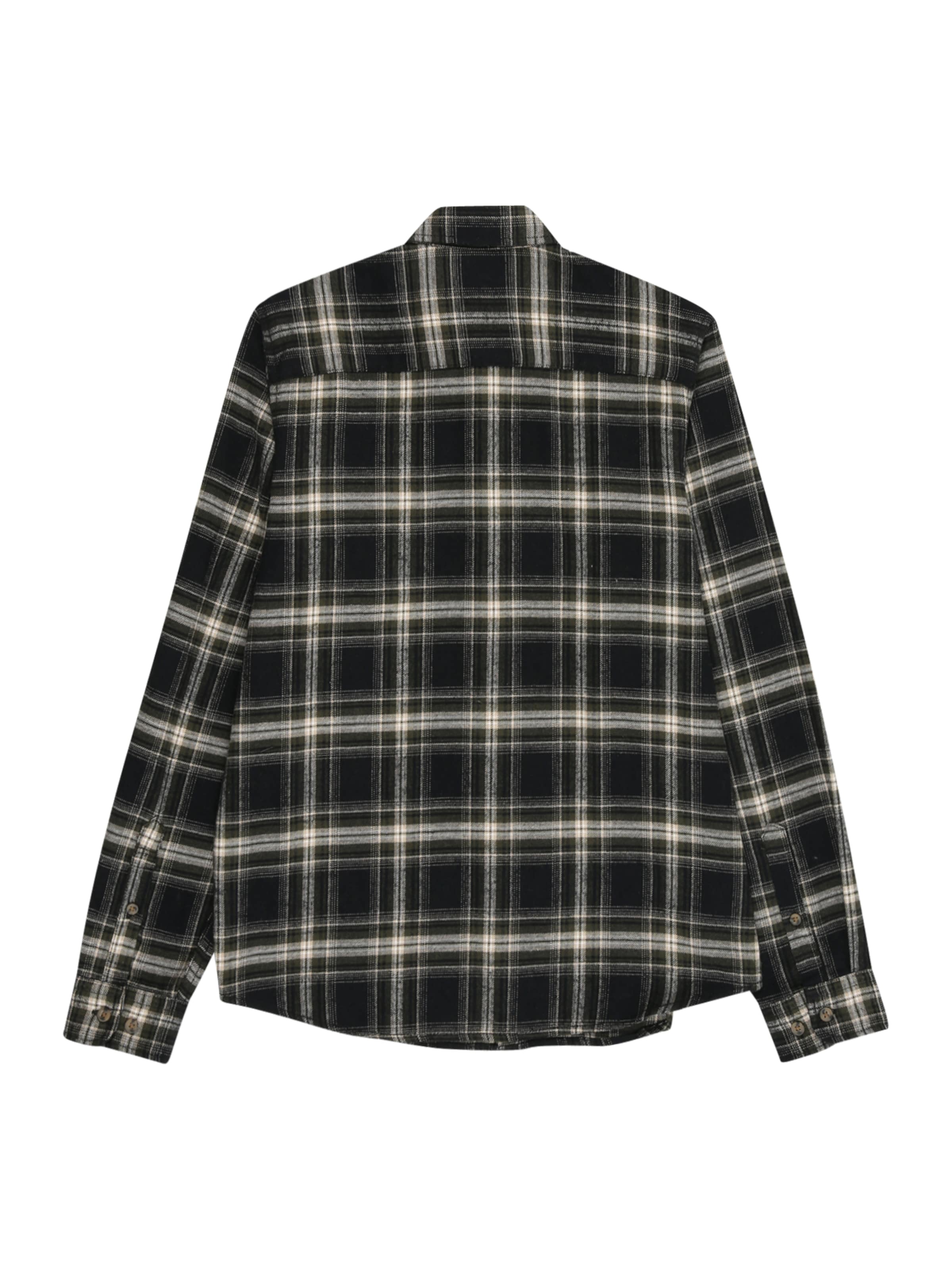 Coupe regular Chemise 'JJJOSHUA' Jack & Jones Junior en noir