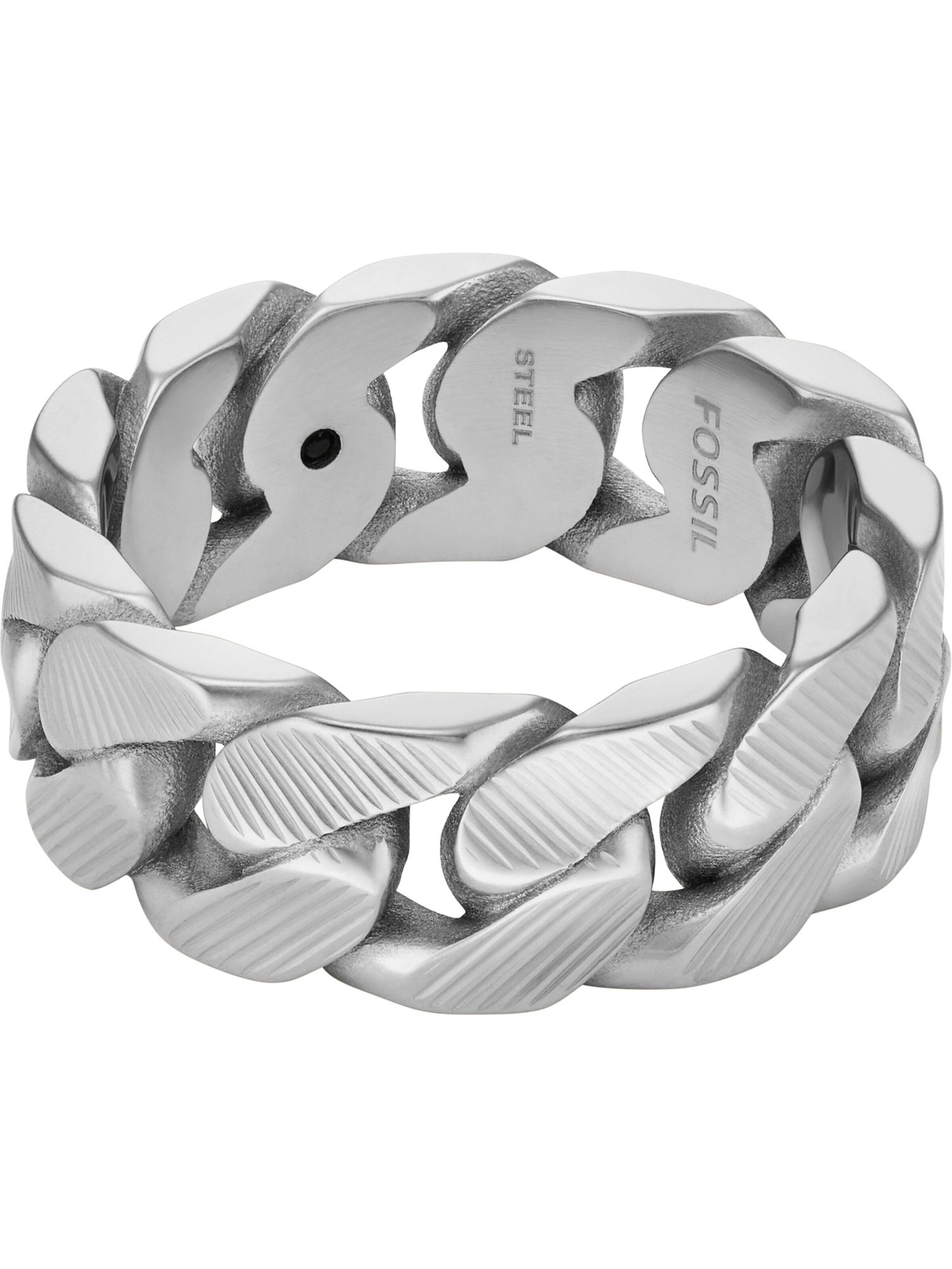 FOSSIL Ring in Silber