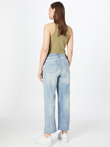 DENHAM Wide leg Jeans 'BARDOT' in Blauw