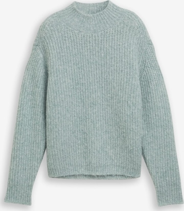 TOM TAILOR DENIM Sweater in Blue: front