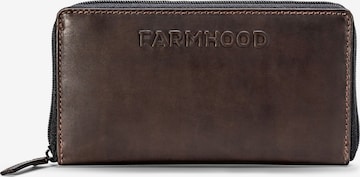 Porte-monnaies Farmhood en marron : devant