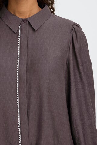 ICHI Bluse 'Ihrhines SH2' i brun