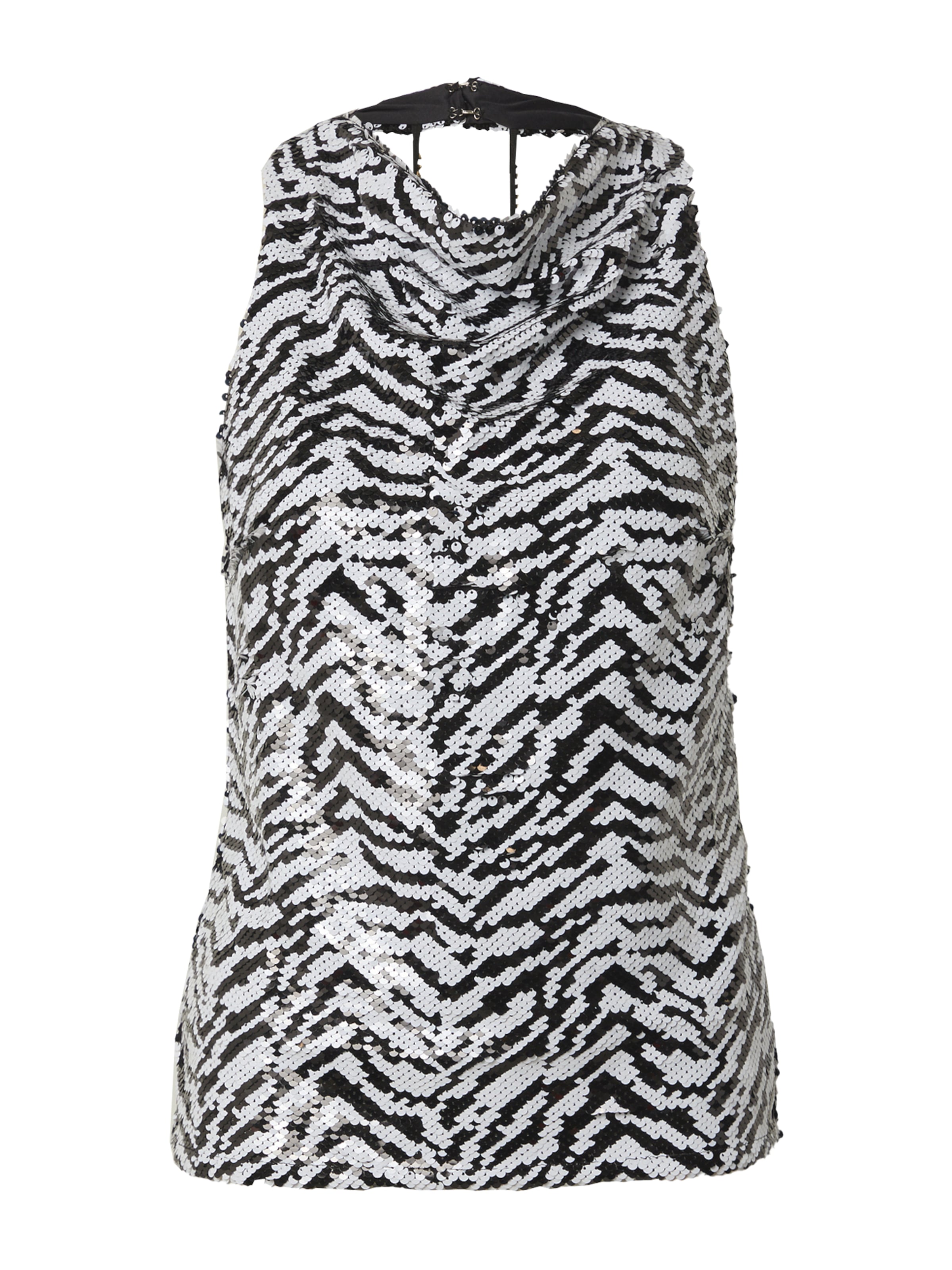 River Island Μπλούζα σε μαύρο: μπροστά