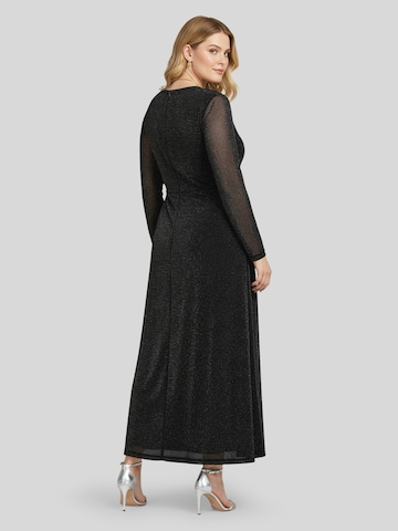 LapaPlus Cocktailjurk in Zwart