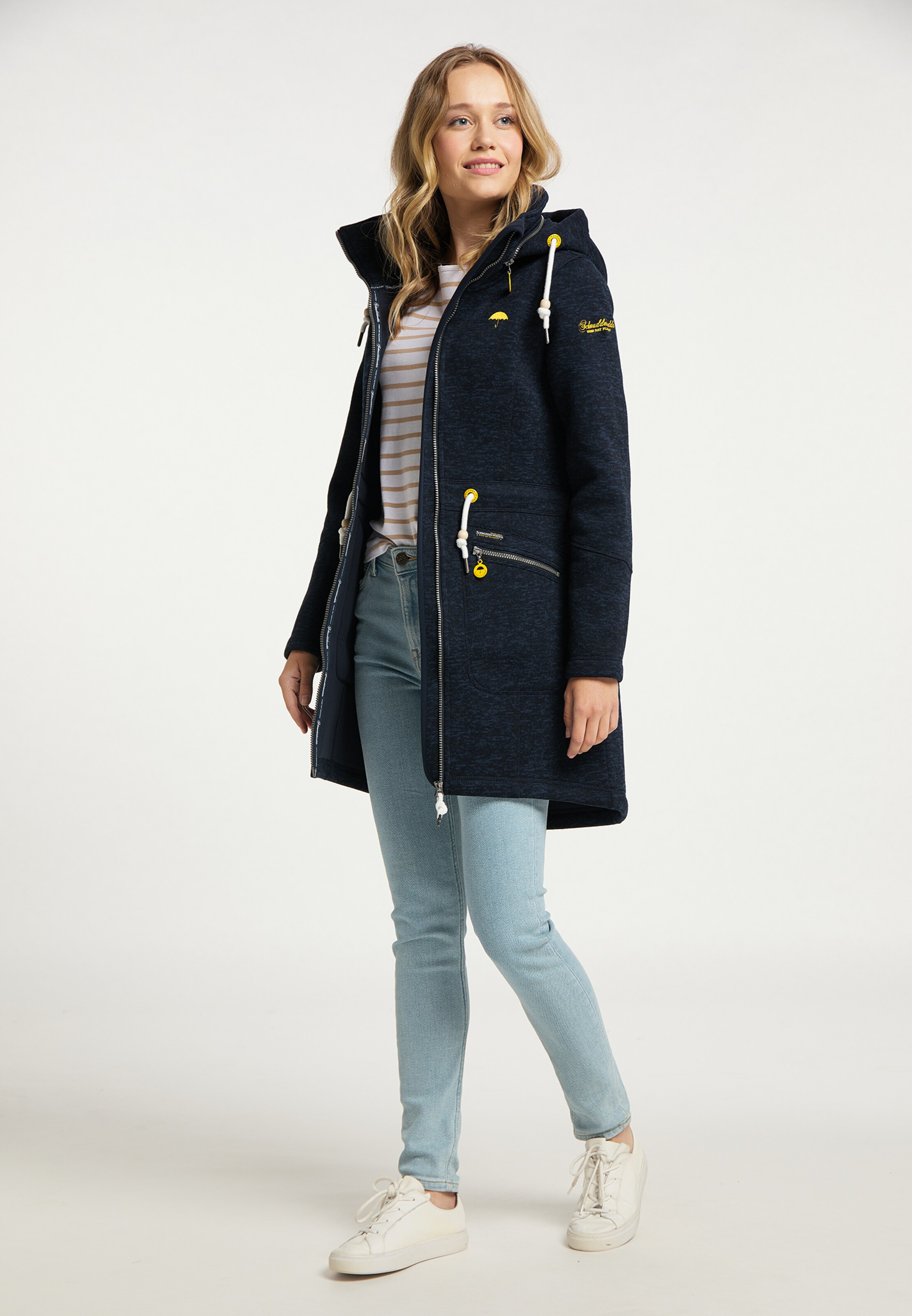 Frauen Große Größen Schmuddelwedda Outdoormantel in Navy - QL52945 Frauen Große Größen Schmuddelwedda Outdoormantel in Navy - QL52945