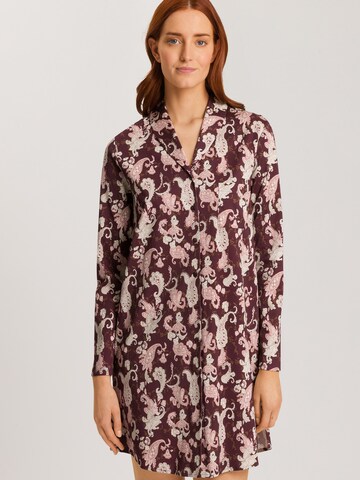 Hanro - Camisola de pijama em castanho