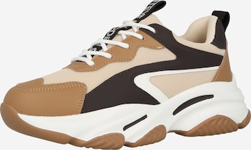 STEVE MADDEN Низкие кроссовки 'Acers' в Коричневый: спереди