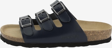 ROHDE Pantolette 'Alba' in Blau: Vorderseite