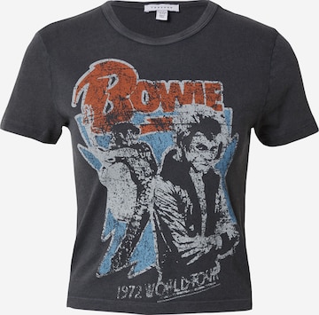 TOPSHOP - Camisa 'David Bowie' em cinzento: frente