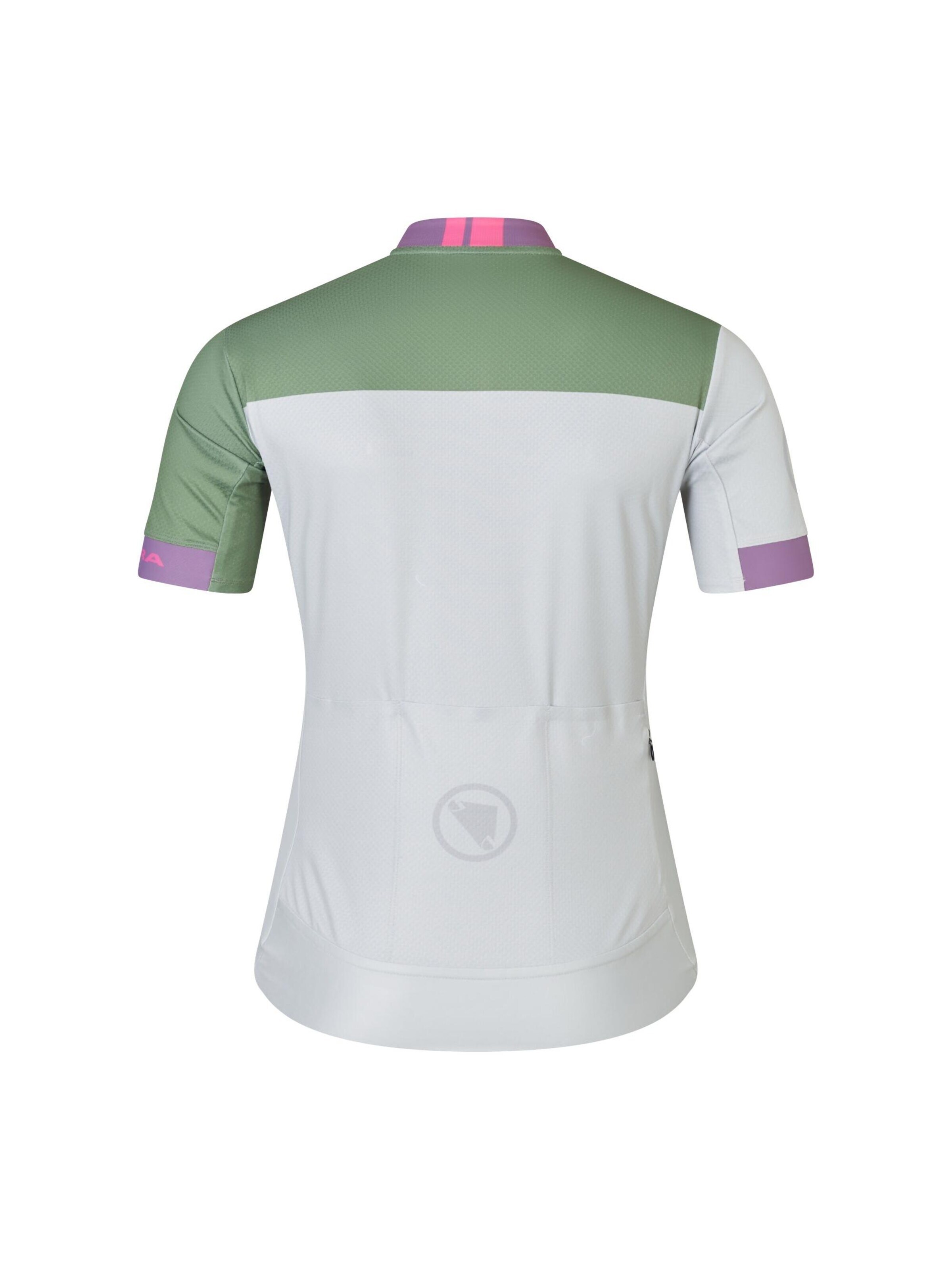 T-shirt fonctionnel 'Chroma Block' ENDURA en gris : devant