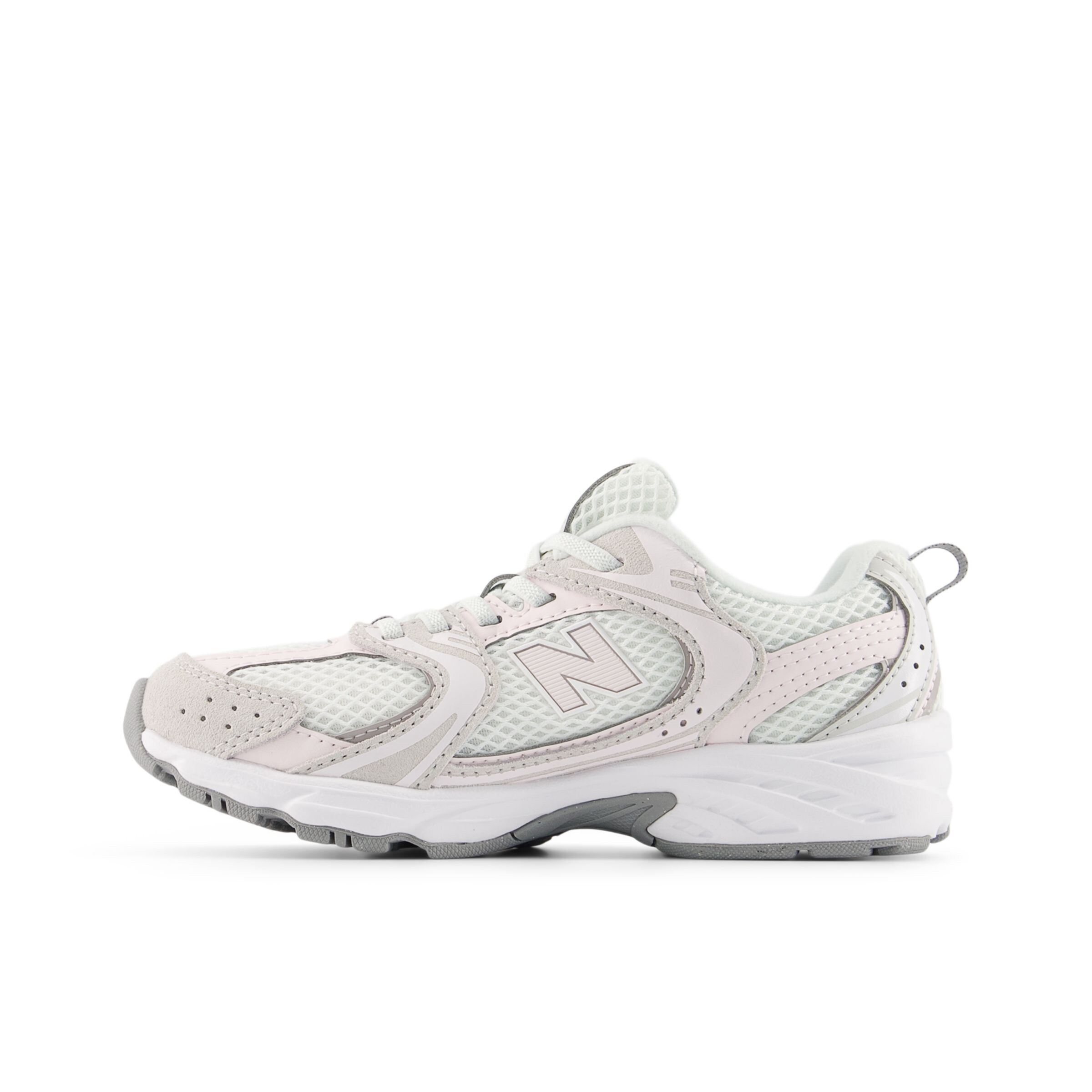 Baskets '530 Bungee Lace' new balance en blanc : devant