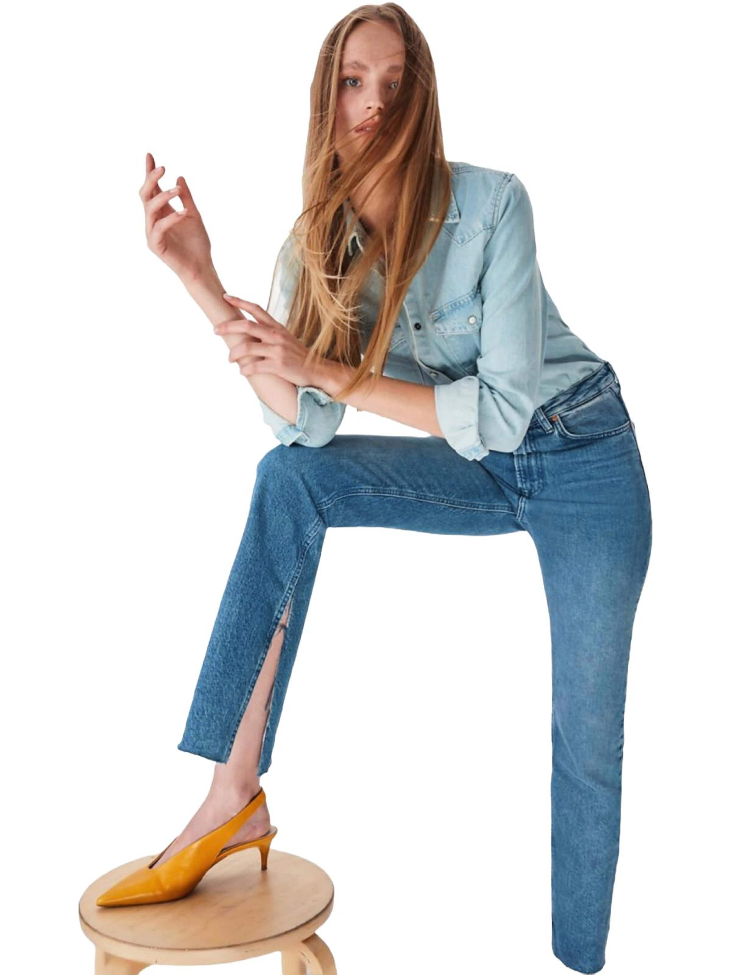 LTB Jeans - regular Vaquero 'LTB Jeans Damen Betiana High Waist Straight Leg Jeanshose' en azul