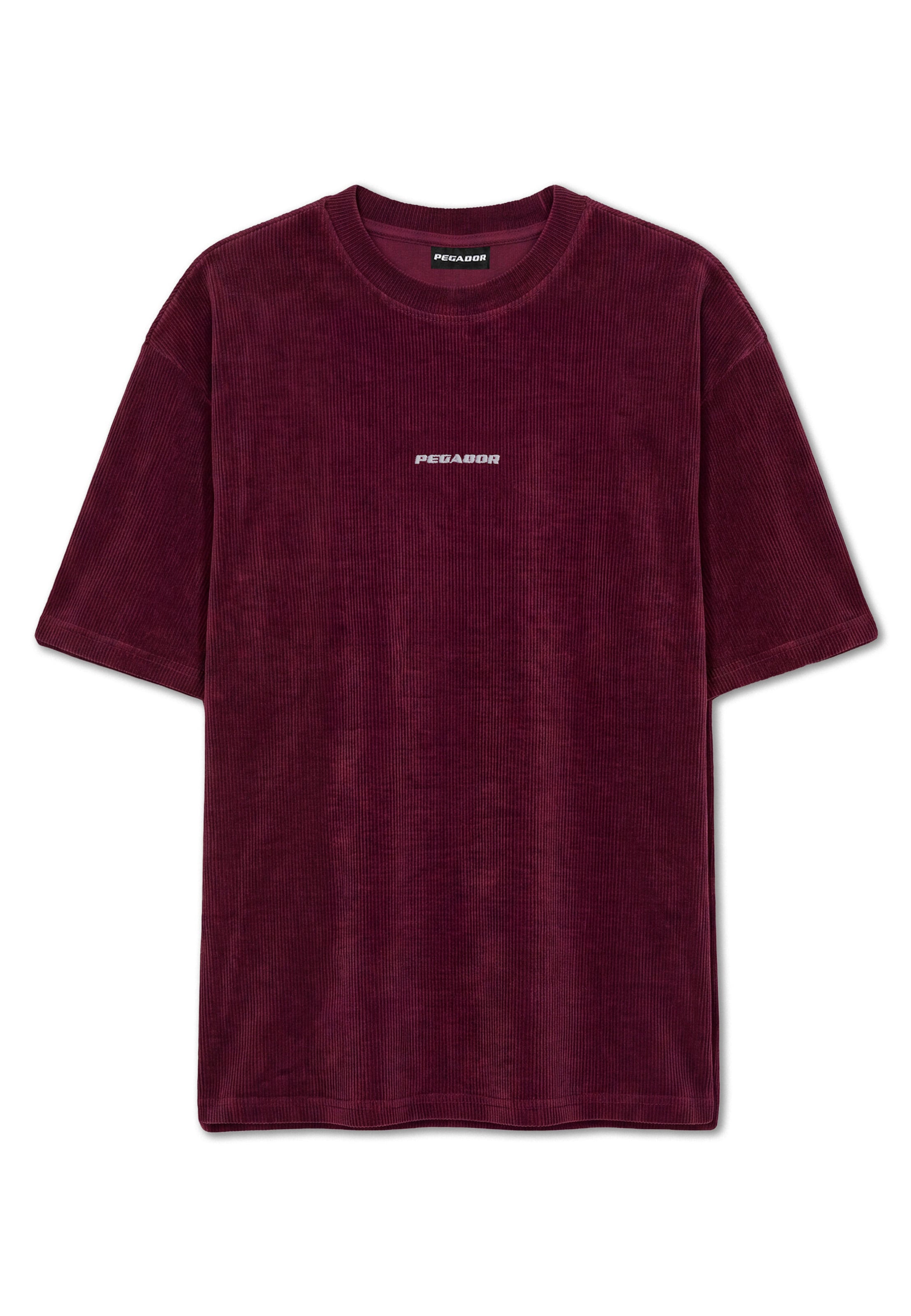 Pegador T-Shirt 'Noli' in L in weinrot, Produktansicht