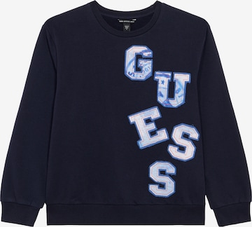 GUESS Collegepaita 'ACTIVE' värissä sininen: etupuoli