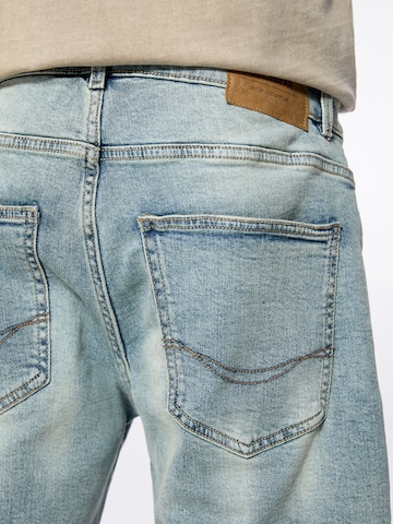 Slimfit Jeans de la Pull&Bear pe albastru