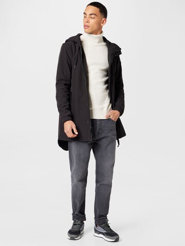 Parka mi-saison 'HALL' Only & Sons en noir