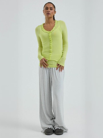 T-shirt Seamless Basic en jaune