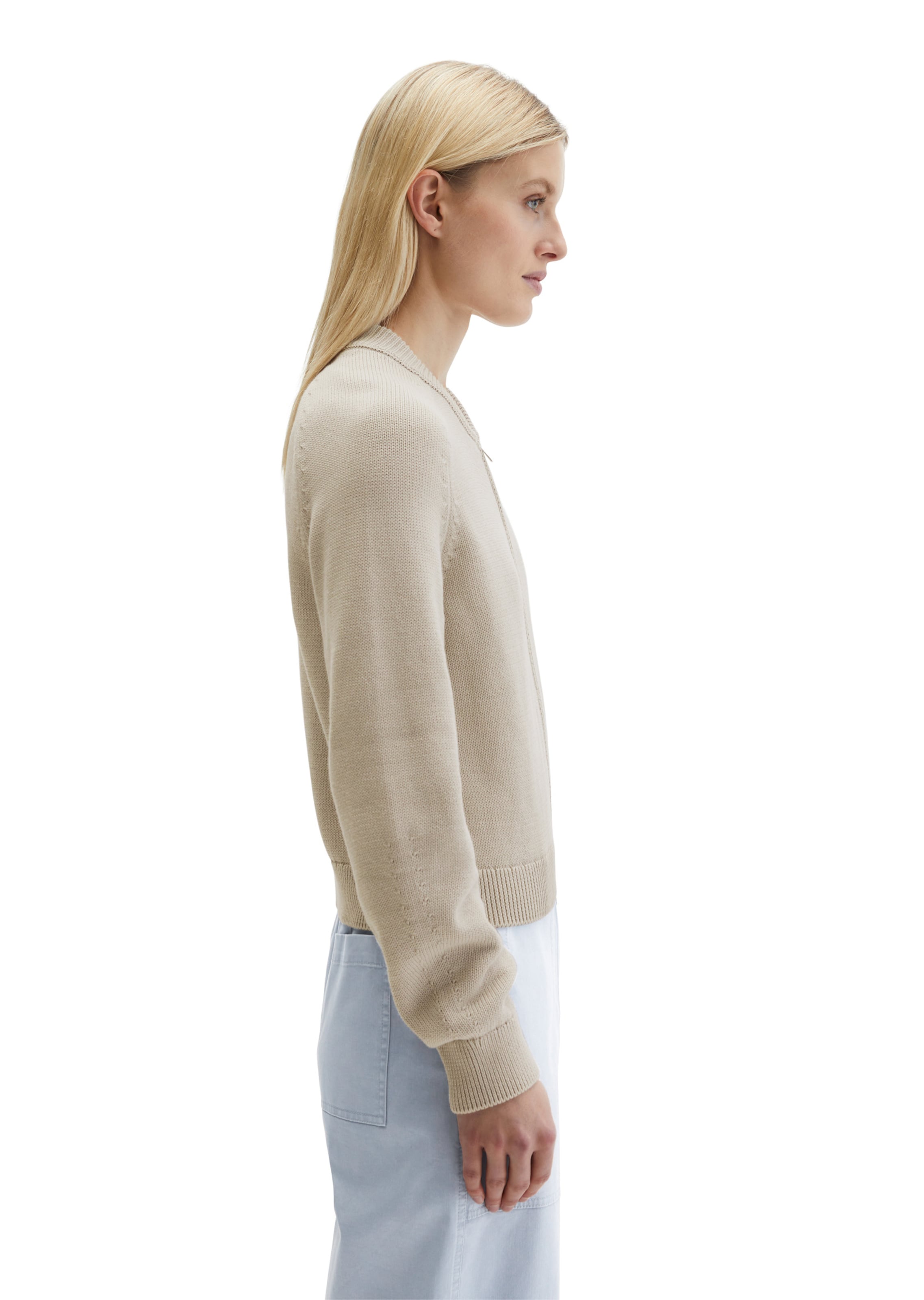 Marc O'Polo Strickjacke in Grau