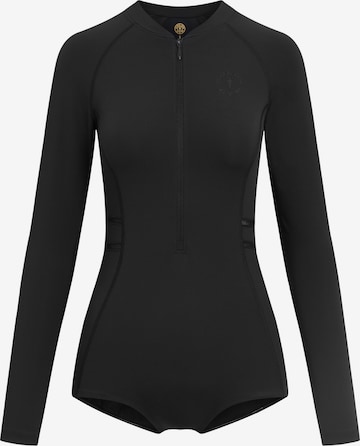 GOLD´S GYM APPAREL Athletic Bodysuit 'Faye' in Black: front