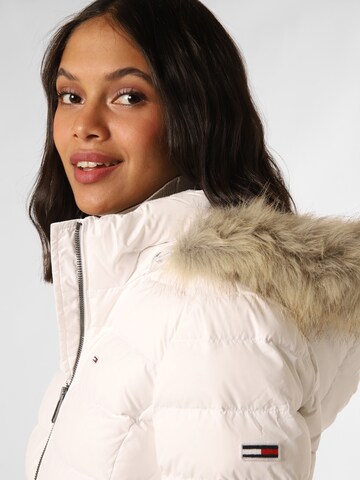 Tommy Jeans Winter Coat in White