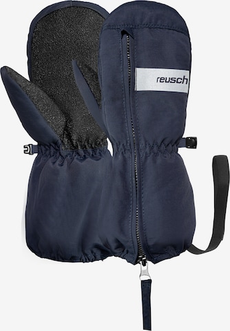 REUSCH Fäustlinge 'Moritz Mitten' in Blau: Vorderseite