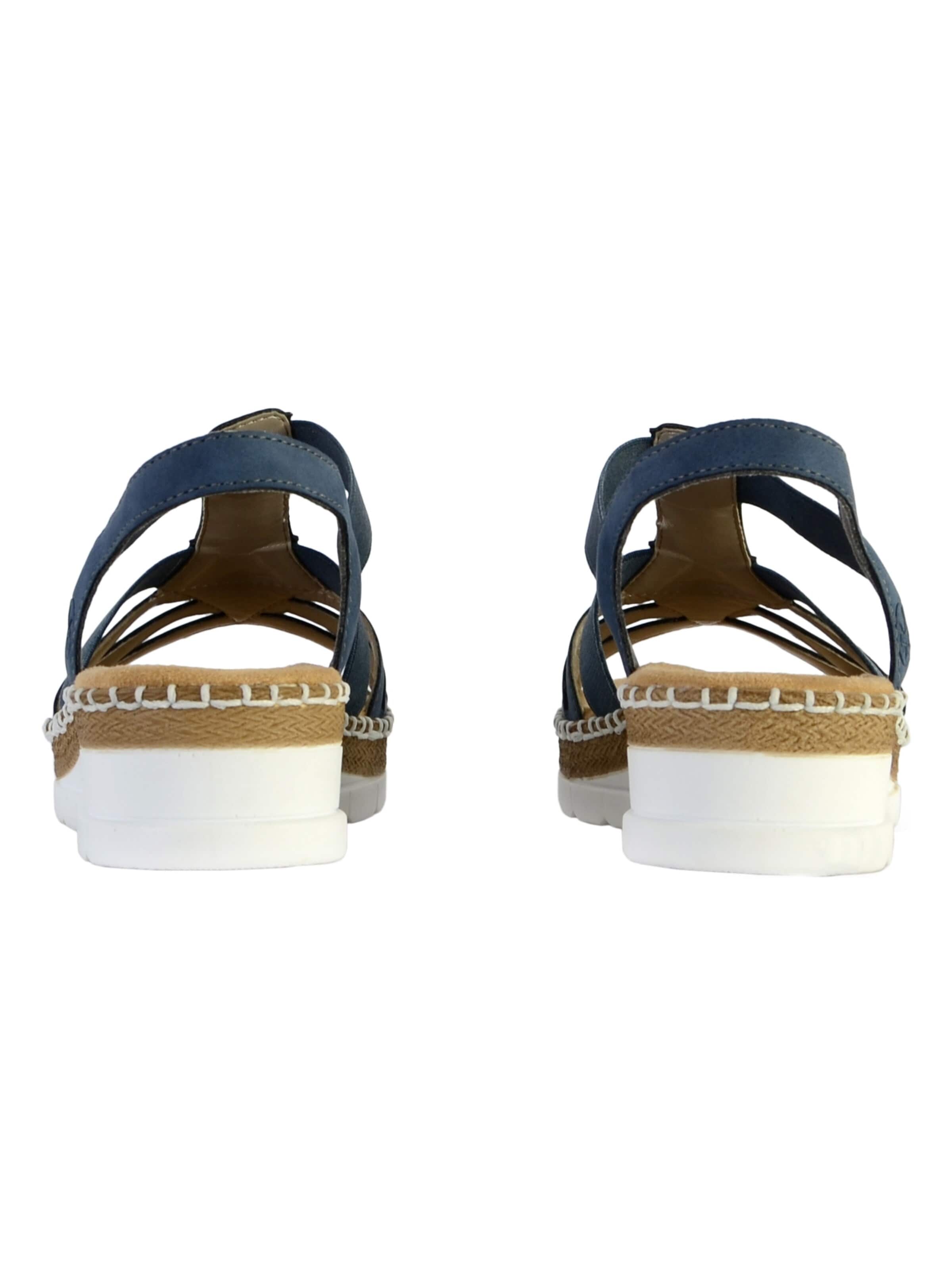 Sandales Rieker en bleu