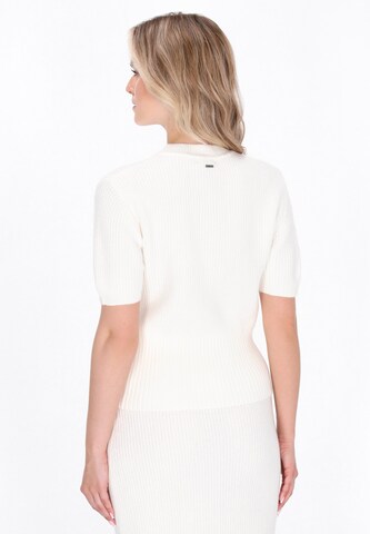 DreiMaster Vintage Sveter - Biela