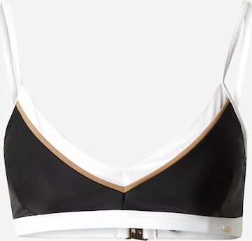 BOSS Bustier Bikinitoppi värissä musta: etupuoli