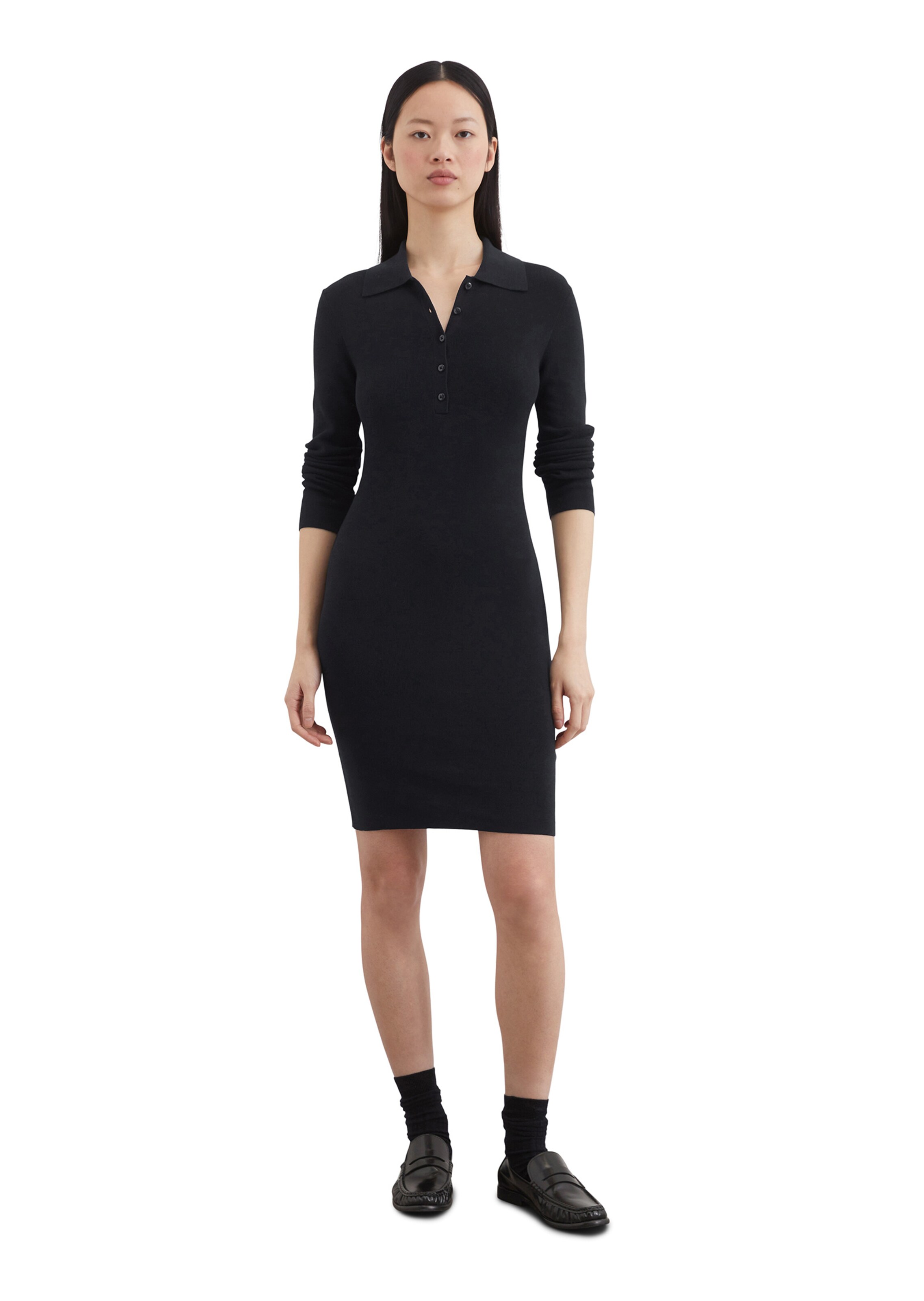 Marc O'Polo Gebreide jurk in Blauw