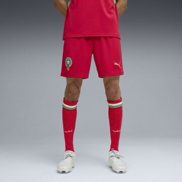 PUMA Regular Shorts 'Marokko' in Rot: Vorderseite