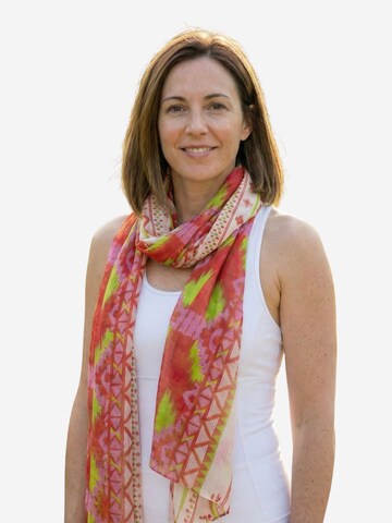 Sunsa Scarf 'Sunsa' in Red