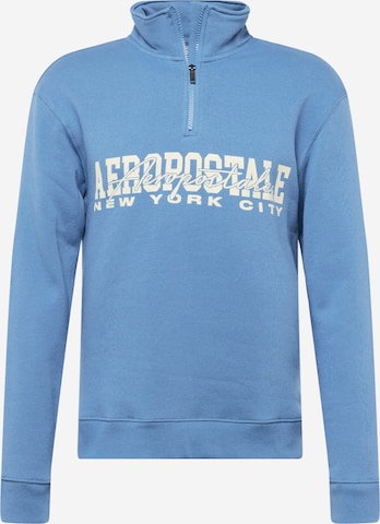 Felpa 'NEW YORK CITY' di AÉROPOSTALE in blu: frontale