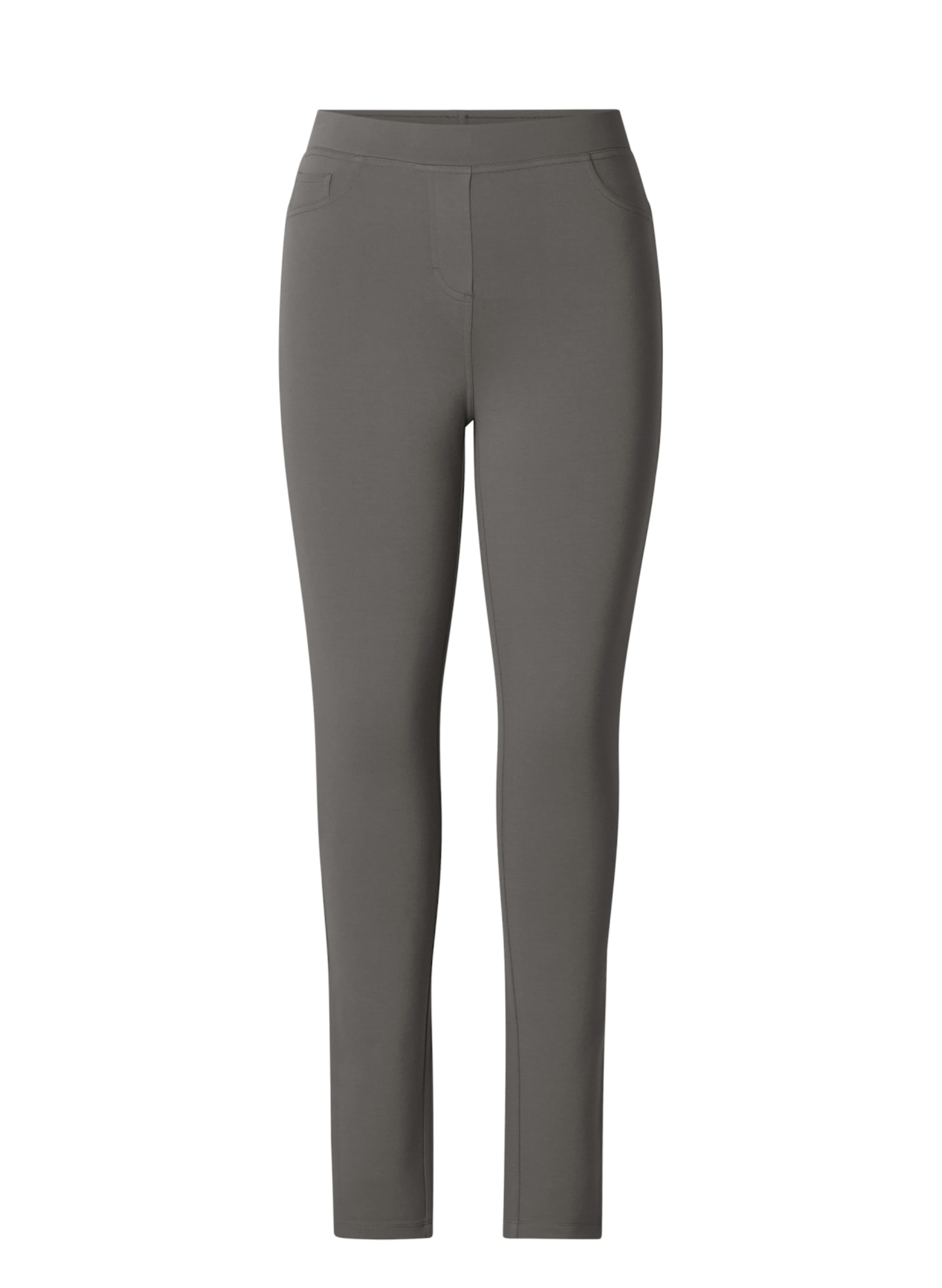 BASE LEVEL CURVY Leggings 'Arnika' in dunkelgrau, Produktansicht
