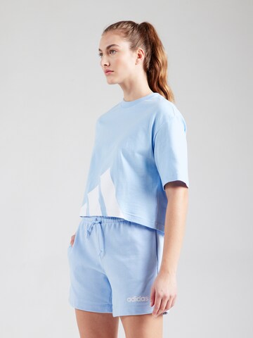 ADIDAS SPORTSWEAR Футболка 'Essentials' в Синий: спереди