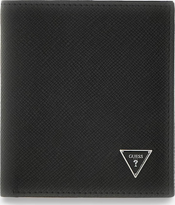 GUESS Wallet in Black: front