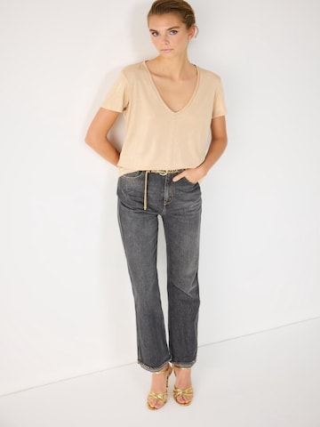 No Matter What T-Shirt in Beige