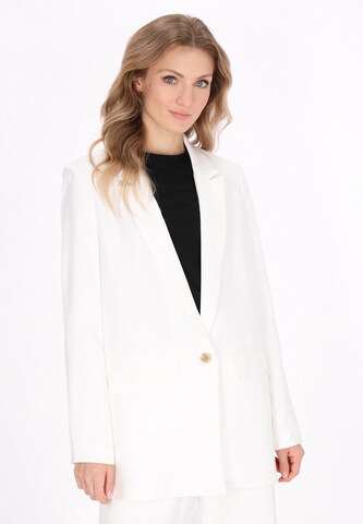 DreiMaster Vintage Blazer 'Classy Look' in Weiß: Vorderseite