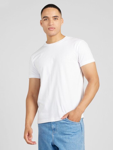 GANT Тениска в бяло: отпред
