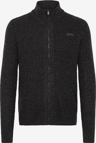 BLEND Gebreid vest ' BHMPattix ' in Grijs: voorkant