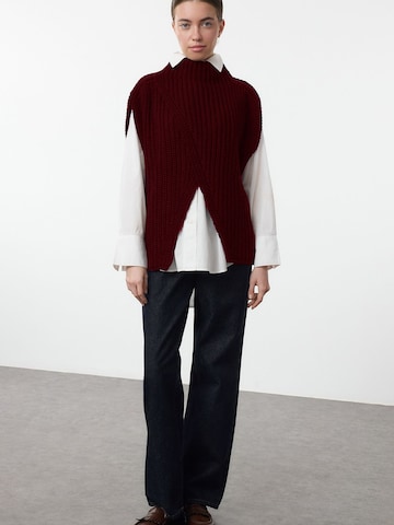 Trendyol Pulover | rdeča barva