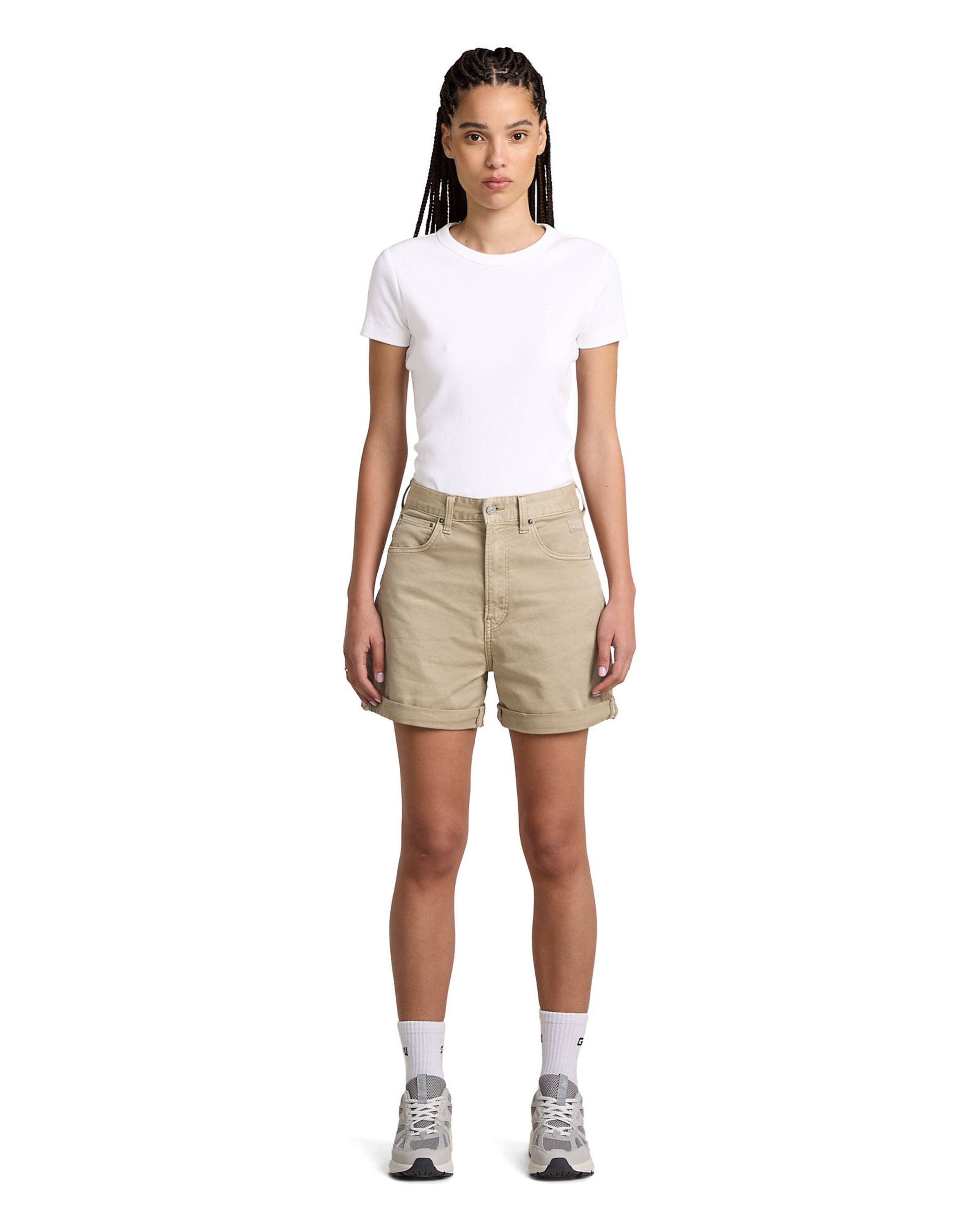 G-STAR Regular Shorts in Beige