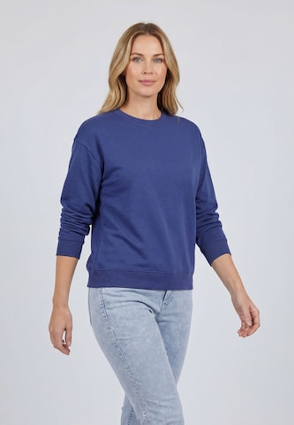 Sweat-shirt CALEY en bleu : devant
