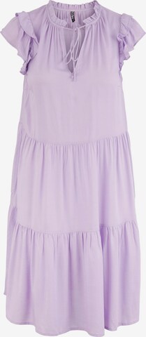 Pieces Petite - Vestido 'Teresa' em roxo: frente