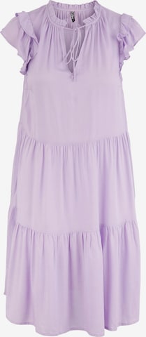 PIECES Curve Dress 'Teresa' in Purple: front