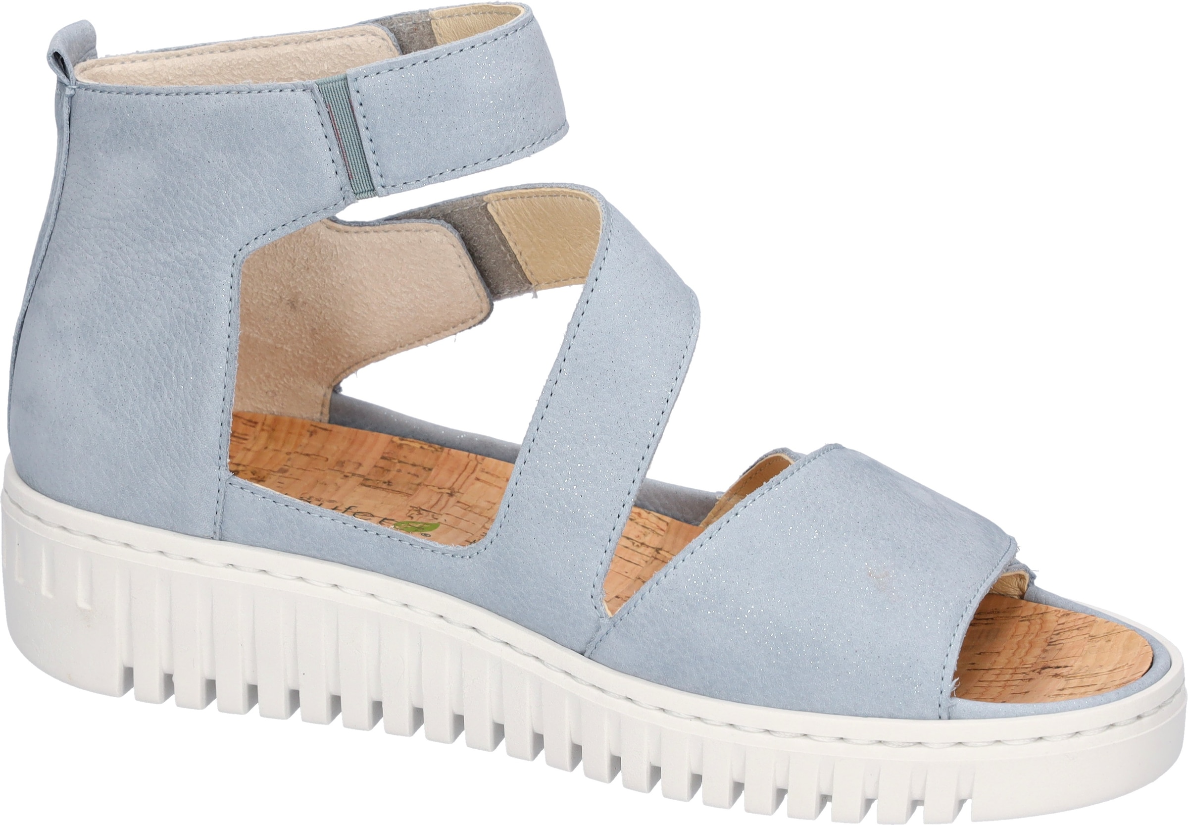 WALDLÄUFER Sandale in Blau