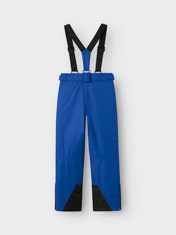 NAME IT Regular Weatherproof pants 'NKNSLOPE10' in Blue